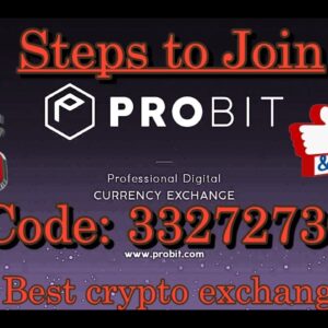 PROBIT | No KYC Needed | Best  Cryptocurrency token Exchange | Steps to create Account and Trade..