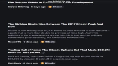 Latest  Bitcoin  (BTC) News Today - Last Week Crypto -crypto news-   cryptocurrency news