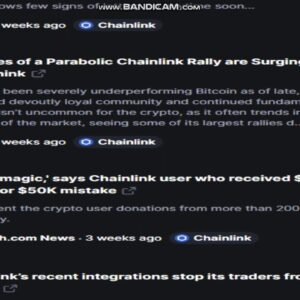 Latest  Chainlink  (LINK)  News Today - Last Week Crypto -crypto news-   cryptocurrency news